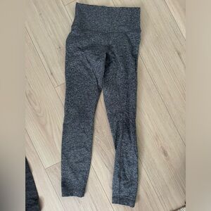 Lululemon leggings- charcoal gray
